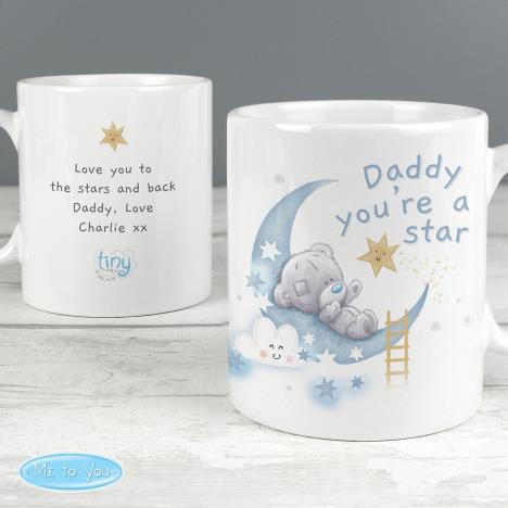 Personalised Tiny Tatty Teddy Daddy You're a Star Mug Extra Image 2